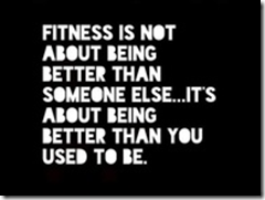 fitness is about