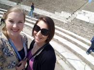 Amazing times in Pompei with my other bestie